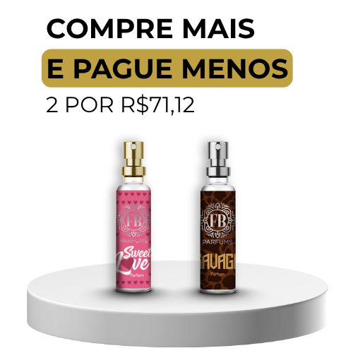 Kit com 2 perfumes (5% desconto no pix)