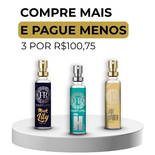 Kit com 3 perfumes (5% desconto no pix)
